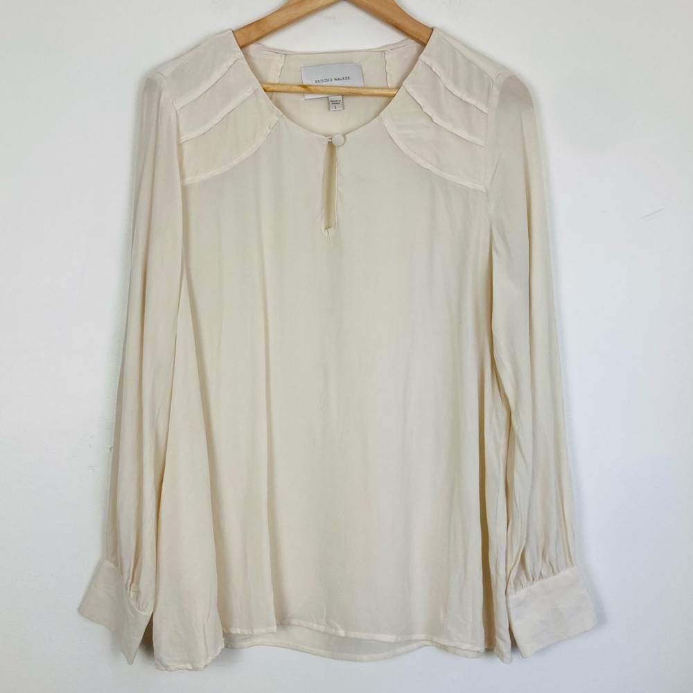 Brochu Walker Cream Blouse